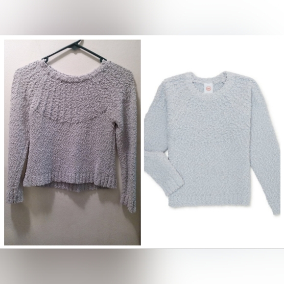 wonder nation Other - Wonder Nation’s Mix Yarn Stitch Pullover Sweater Gray